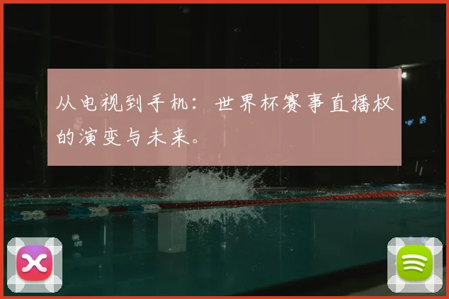 从电视到手机：世界杯赛事直播权的演变与未来。